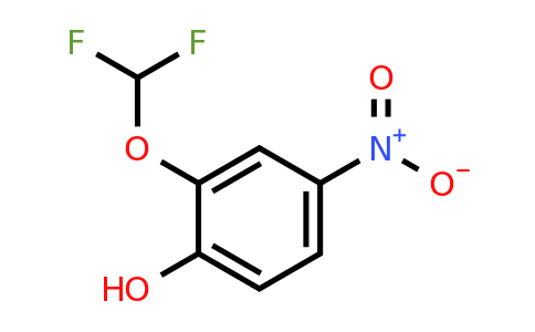 1261648-28-5 | 4-Hydroxy-3-(difluoromethoxy)nitrobenzene