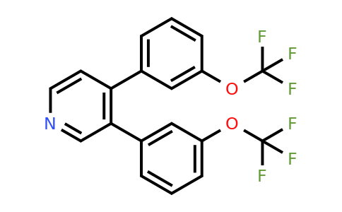 1261648-41-2 | 3,4-Bis(3-(trifluoromethoxy)phenyl)pyridine