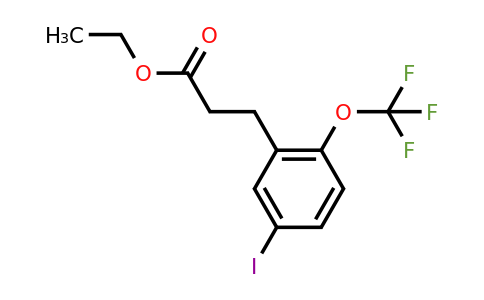 1261648-51-4 | Ethyl 3-(5'-iodo-2'-(trifluoromethoxy)phenyl)propionate