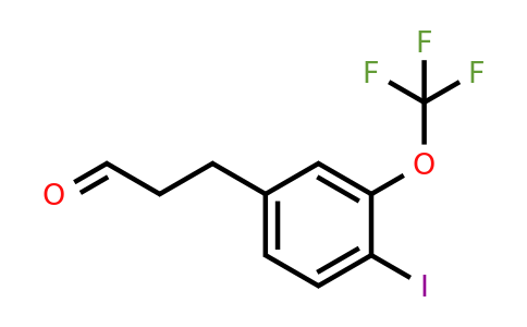 1261648-80-9 | 3-(4'-Iodo-3'-(trifluoromethoxy)phenyl)propionaldehyde