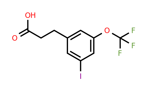 1261648-86-5 | 3-(3'-Iodo-5'-(trifluoromethoxy)phenyl)propionic acid