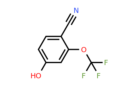 1261648-89-8 | 4-Hydroxy-2-(trifluoromethoxy)benzonitrile