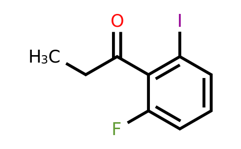 1261649-57-3 | 2'-Fluoro-6'-iodopropiophenone