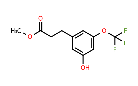 1261649-97-1 | Methyl 3-(3'-hydroxy-5'-(trifluoromethoxy)phenyl)propionate
