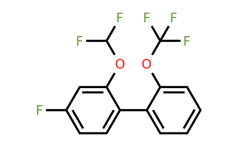 1261649-98-2 | 2-(Difluoromethoxy)-4-fluoro-2'-(trifluoromethoxy)biphenyl