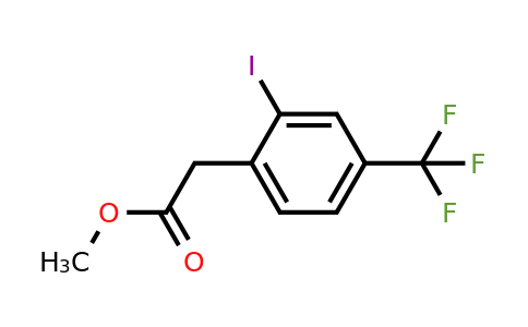 1261650-08-1 | Methyl 2-iodo-4-(trifluoromethyl)phenylacetate