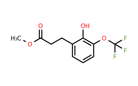 1261650-16-1 | Methyl 3-(2'-hydroxy-3'-(trifluoromethoxy)phenyl)propionate