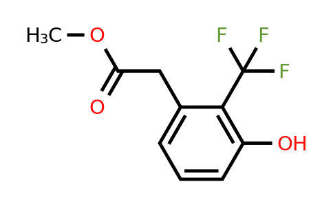 1261650-21-8 | Methyl 3-hydroxy-2-(trifluoromethyl)phenylacetate