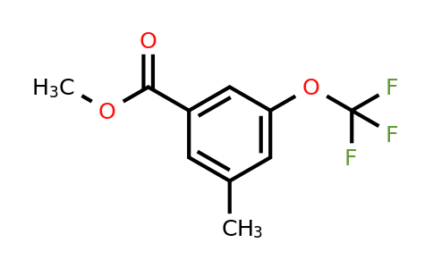 1261650-22-9 | Methyl 3-methyl-5-(trifluoromethoxy)benzoate