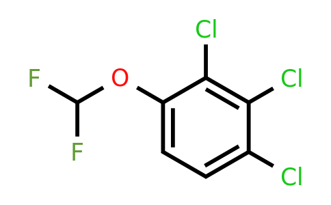 1261650-42-3 | 2,3,4-Trichloro(difluoromethoxy)benzene