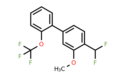 1261650-43-4 | 4-(Difluoromethyl)-3-methoxy-2'-(trifluoromethoxy)biphenyl