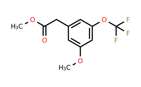 1261650-72-9 | Methyl 3-methoxy-5-(trifluoromethoxy)phenylacetate