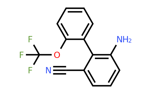 1261651-17-5 | 6-Amino-2-cyano-2'-(trifluoromethoxy)biphenyl