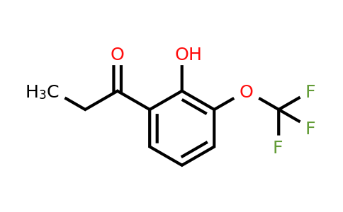 1261651-22-2 | 2'-Hydroxy-3'-(trifluoromethoxy)propiophenone