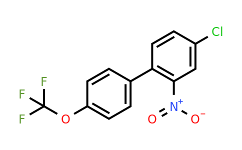 1261652-73-6 | 4-Chloro-2-nitro-4'-(trifluoromethoxy)biphenyl