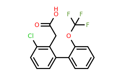 1261652-77-0 | 3-Chloro-2'-(trifluoromethoxy)biphenyl-2-acetic acid