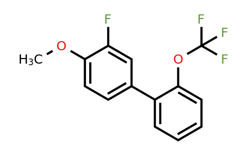 3-Fluoro-4-methoxy-2'-(trifluoromethoxy)biphenyl