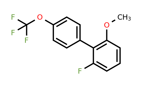 1261652-86-1 | 6-Fluoro-2-methoxy-4'-(trifluoromethoxy)biphenyl