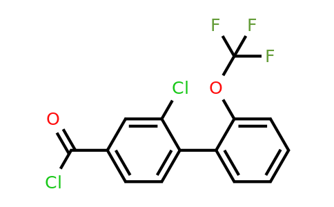 1261652-98-5 | 2-Chloro-2'-(trifluoromethoxy)biphenyl-4-carbonyl chloride
