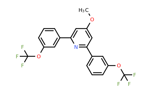 1261653-01-3 | 2,6-Bis(3-(trifluoromethoxy)phenyl)-4-methoxypyridine