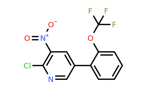 1261653-12-6 | 2-Chloro-3-nitro-5-(2-(trifluoromethoxy)phenyl)pyridine