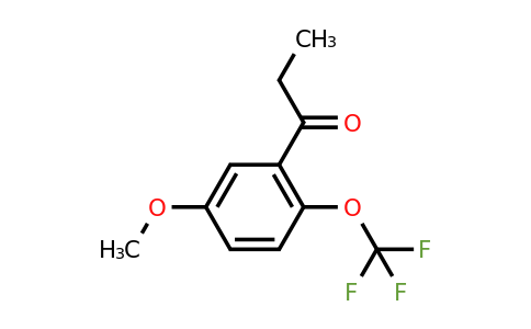1261653-25-1 | 5'-Methoxy-2'-(trifluoromethoxy)propiophenone