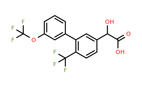 1261653-34-2 | Hydroxy-(3'-trifluoromethoxy-6-trifluoromethylbiphenyl-3-yl)-acetic acid