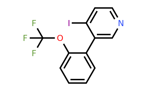 1261653-51-3 | 4-Iodo-3-(2-(trifluoromethoxy)phenyl)pyridine