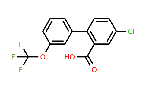 1261653-60-4 | 4-Chloro-3'-(trifluoromethoxy)biphenyl-2-carboxylic acid