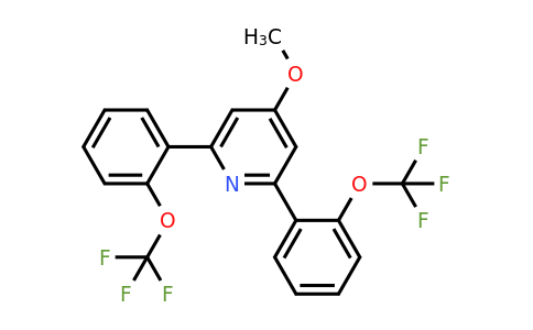 1261653-80-8 | 2,6-Bis(2-(trifluoromethoxy)phenyl)-4-methoxypyridine