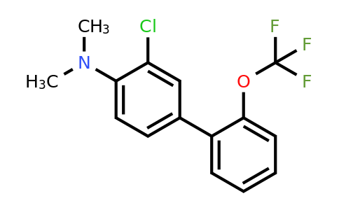 1261653-91-1 | (3-Chloro-2'-(trifluoromethoxy)biphenyl-4-yl)-dimethylamine