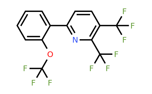1261654-20-9 | 2,3-Bis(trifluoromethyl)-6-(2-(trifluoromethoxy)phenyl)pyridine