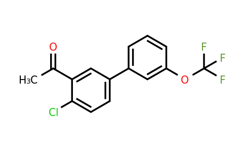 1261654-22-1 | 1-(4-Chloro-3'-(trifluoromethoxy)biphenyl-3-yl)-ethanone
