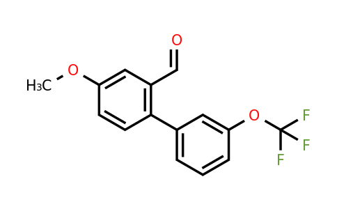 1261654-23-2 | 4-Methoxy-3'-(trifluoromethoxy)biphenyl-2-carboxaldehyde