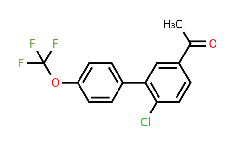 1261654-26-5 | 1-(6-Chloro-4'-(trifluoromethoxy)biphenyl-3-yl)-ethanone