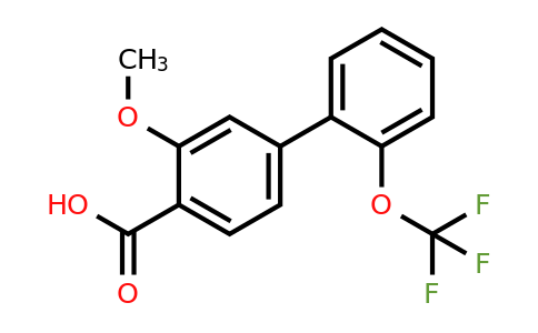 1261654-29-8 | 3-Methoxy-2'-(trifluoromethoxy)biphenyl-4-carboxylic acid