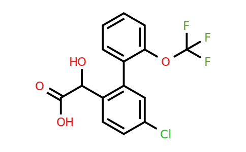 1261654-56-1 | (5-Chloro-2'-(trifluoromethoxy)biphenyl-2-yl)-hydroxyacetic acid
