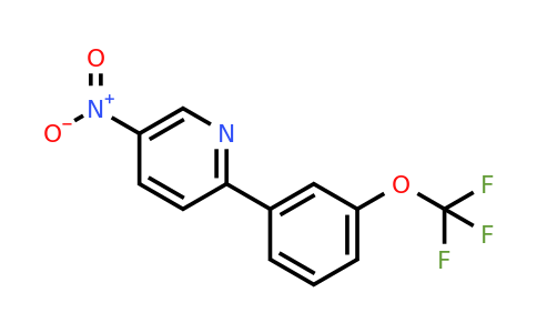 1261656-02-3 | 5-Nitro-2-(3-(trifluoromethoxy)phenyl)pyridine