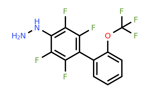1261656-27-2 | (2,3,5,6-Tetrafluoro-2'-(trifluoromethoxy)biphenyl-4-yl)-hydrazine