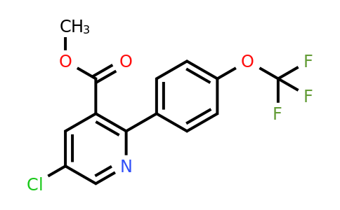 1261656-29-4 | Methyl 5-chloro-2-(4-(trifluoromethoxy)phenyl)nicotinate