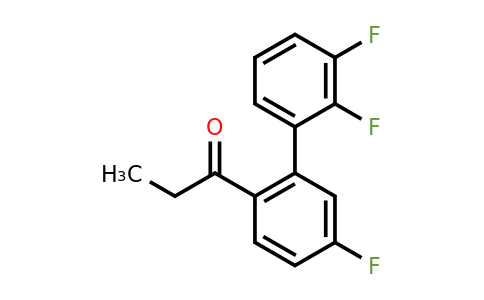 1261656-38-5 | 1-(5,2',3'-Trifluorobiphenyl-2-yl)-propan-1-one