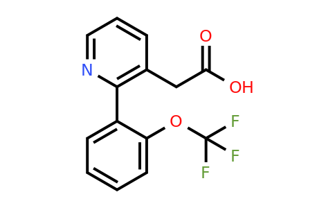 1261656-58-9 | 2-(2-(Trifluoromethoxy)phenyl)pyridine-3-acetic acid