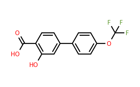 1261657-16-2 | 2-Hydroxy-4-(4-trifluoromethoxyphenyl)benzoic acid