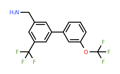 1261657-30-0 | C-(3'-(Trifluoromethoxy)-5-(trifluoromethyl)biphenyl-3-yl)-methylamine