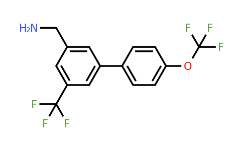1261657-35-5 | C-(4'-(Trifluoromethoxy)-5-(trifluoromethyl)biphenyl-3-yl)-methylamine