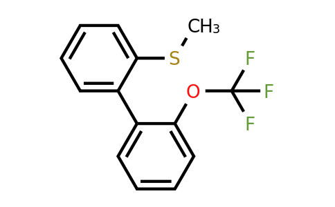 1261657-63-9 | 2'-Methylsulfanyl-2-(trifluoromethoxy)biphenyl