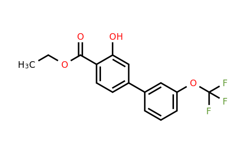1261657-83-3 | Ethyl 3-hydroxy-3'-(trifluoromethoxy)biphenyl-4-carboxylate