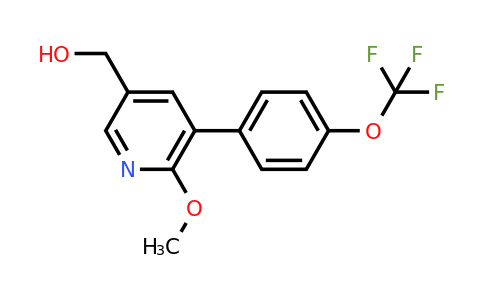 1261657-98-0 | 2-Methoxy-3-(4-(trifluoromethoxy)phenyl)pyridine-5-methanol