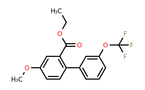 1261657-99-1 | Ethyl 4-methoxy-3'-(trifluoromethoxy)biphenyl-2-carboxylate