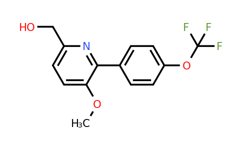 1261658-02-9 | 3-Methoxy-2-(4-(trifluoromethoxy)phenyl)pyridine-6-methanol